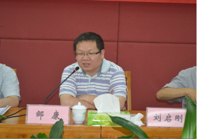 （图三）刘启刚副处长在总结