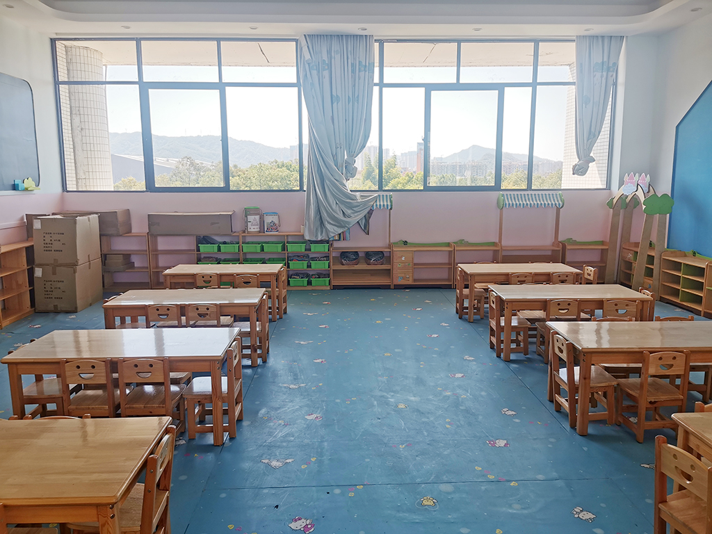 校企共建幼儿活动模拟实训室